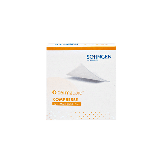 DermaCare®-kompress, förpackning med 25 st., 10 x 10 cm