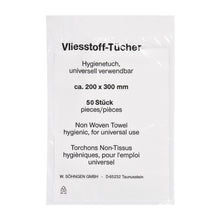 Non-woven-dukar 200 x 300 mm, 50 stycken per förpackning