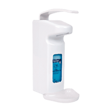 Desinfektionsmedelsdispenser för flaskor om 500 ml och 1000 ml