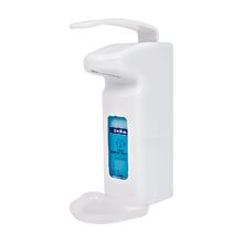 Desinfektionsmedelsdispenser för flaskor om 500 ml och 1000 ml