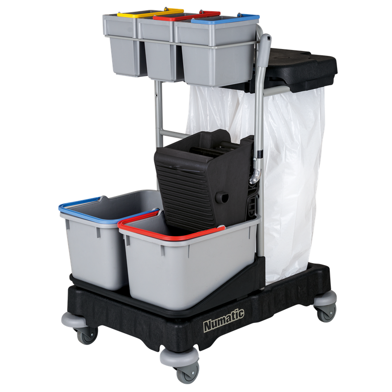 Numatic städvagn ProCar 4G Svart | Förpackning (1 st)