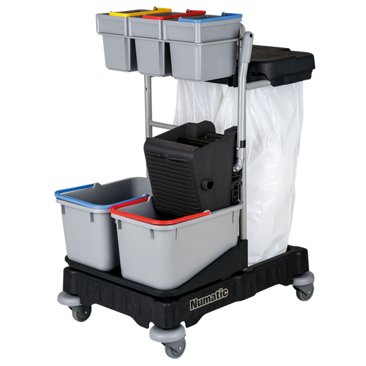 Numatic städvagn ProCar 4G Svart | Förpackning (1 st)