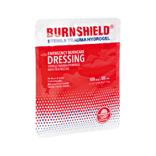 Burnshield hydrogel-skumförband, sterilt, 10 x 10 cm