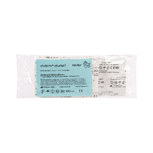 aluderm®-aluplast elastiskt plåster för barn, set med 20 stycken