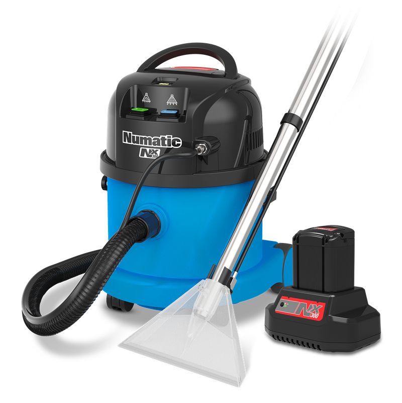 Numatisk batterisprayutsug CTB370NX/1 Matta, blå, tillbehörssats A40B(B) | Förpackning (1 st)