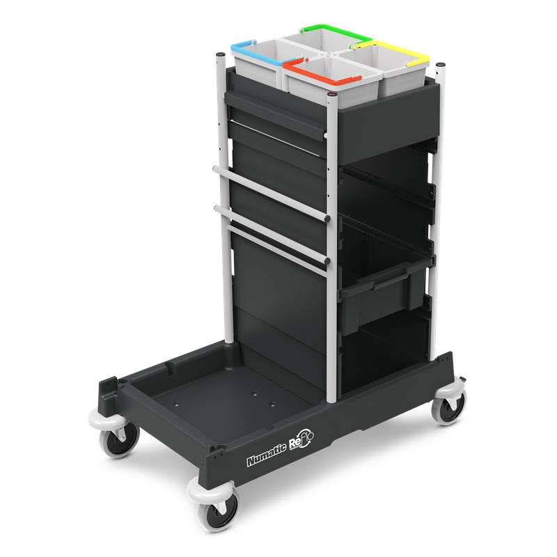 Numatic cleaning trolley SM0 (Reflo) without press set, without waste unit | Förpackning (1 st)