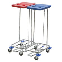 Dubbel tvättuppsamlare. med pedal | 1 st