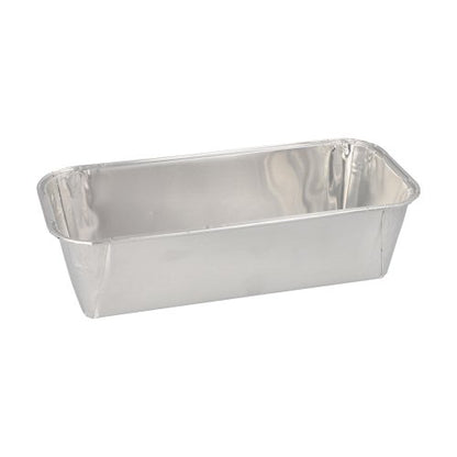 Starpak 5 brödformar innehåller fem rektangulära aluminiumbrödformar (1,09 l, 6 cm x 10,2 cm x 23 cm) med rundade hörn och utställda sidor, idealiska för perfekta bakresultat.