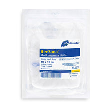 BeeSana® gaskompress, RöKo, steril, 16-faldig, 10 x 10 cm, 10 st | Förpackning (250 stycken)