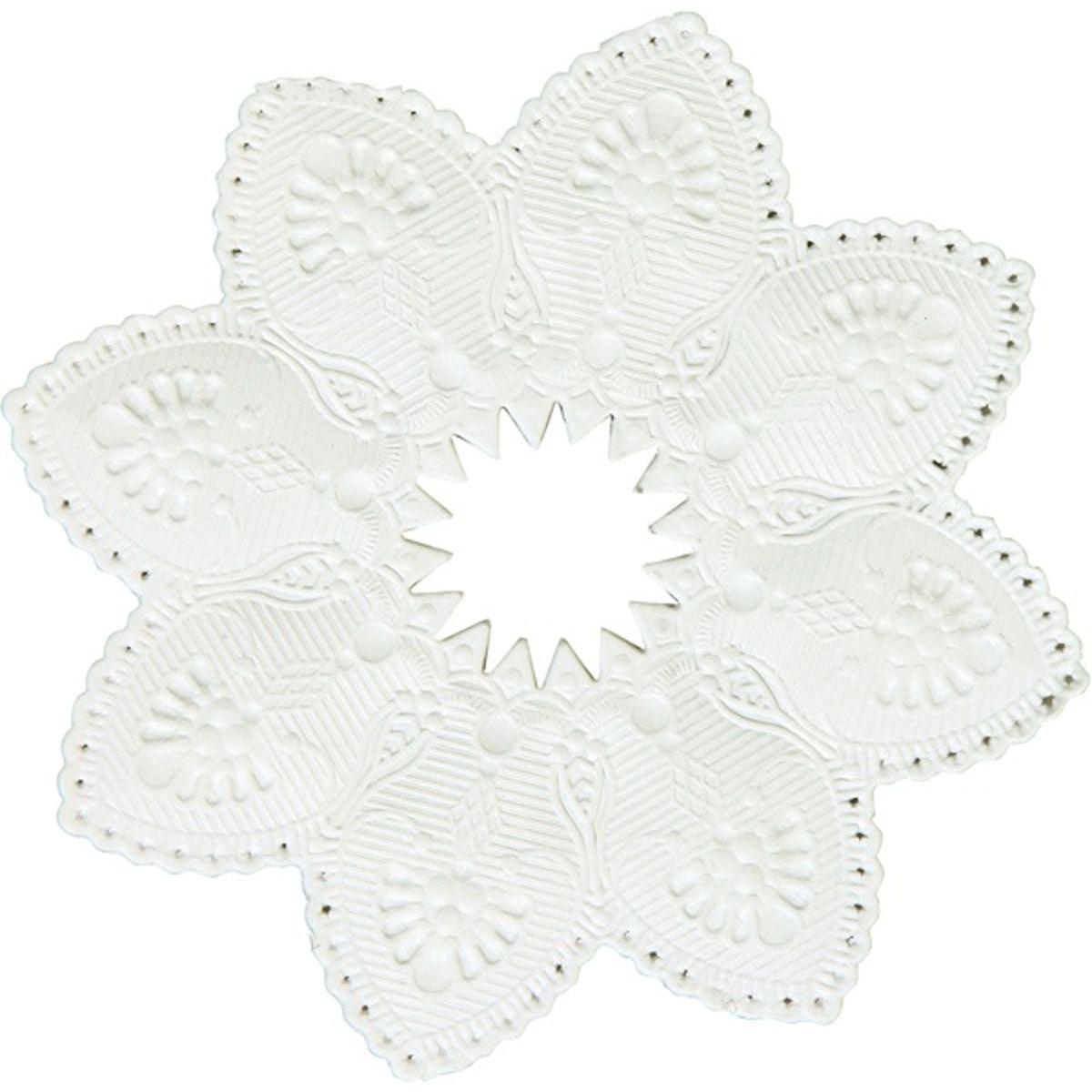 Die Kerzenmanschetten, weiß, 5x100 mm von Duni GmbH (Packung mit 100 Stück), sind ideal als elegantes Kerzenzubehör oder für die Kerzenverpackung und verschönern stilvoll jede Tischdekoration.