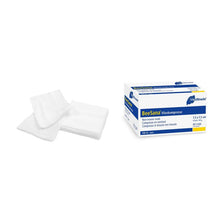 BeeSana® fleecekompress, icke-steril, 4-faldig, 40 g, 7,5 x 7,5 cm | Förpackning (100 stycken)