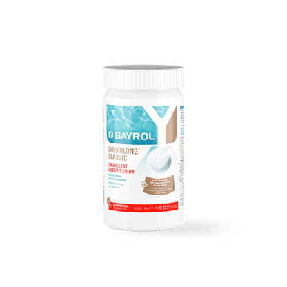 BAYROL Chlorilong® CLASSIC långsamt upplösande klortabletter för pooler