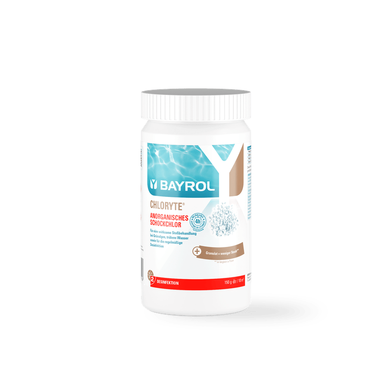 BAYROL Chloryte® Oorganiska klorgranulat med 70 % aktivt klorinnehåll
