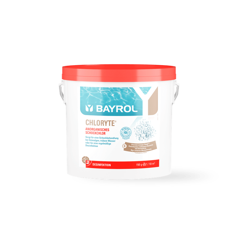 BAYROL Chloryte® Oorganiska klorgranulat med 70 % aktivt klorinnehåll