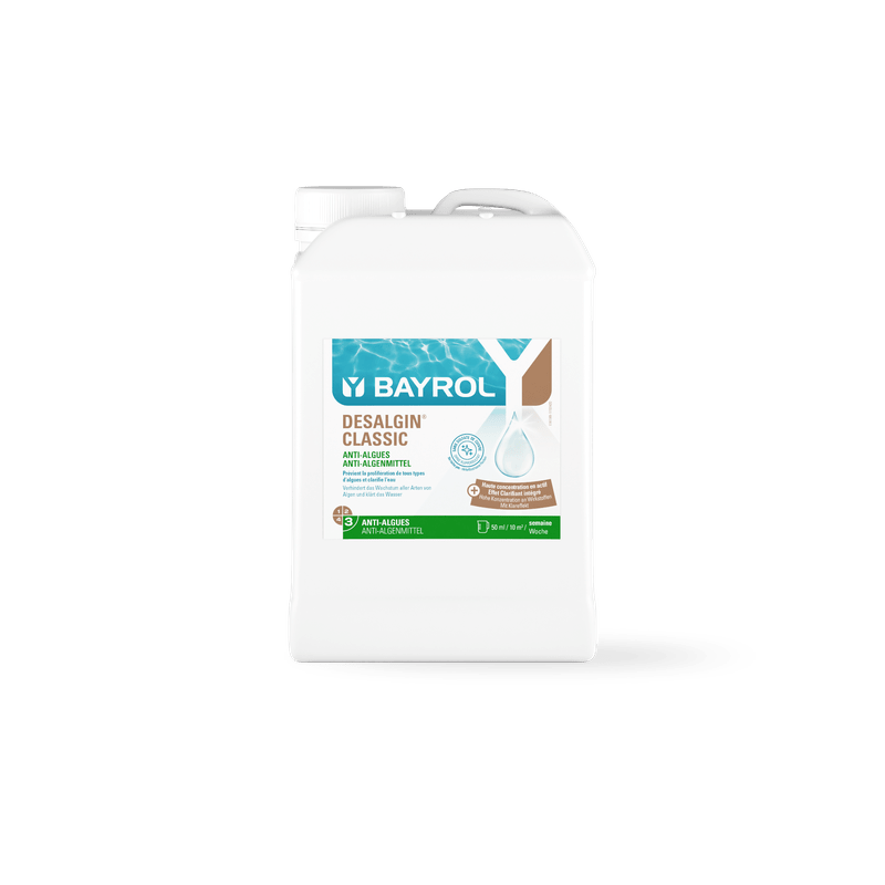 BAYROL Desalgin® CLASSIC flytande algbekämpningskoncentrat mot alla typer av alger