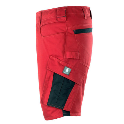 MASCOT® Stuttgart shorts, röd/svart