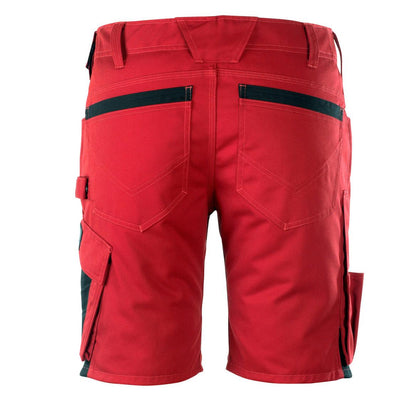 MASCOT® Stuttgart shorts, röd/svart