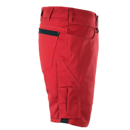 MASCOT® Stuttgart shorts, röd/svart