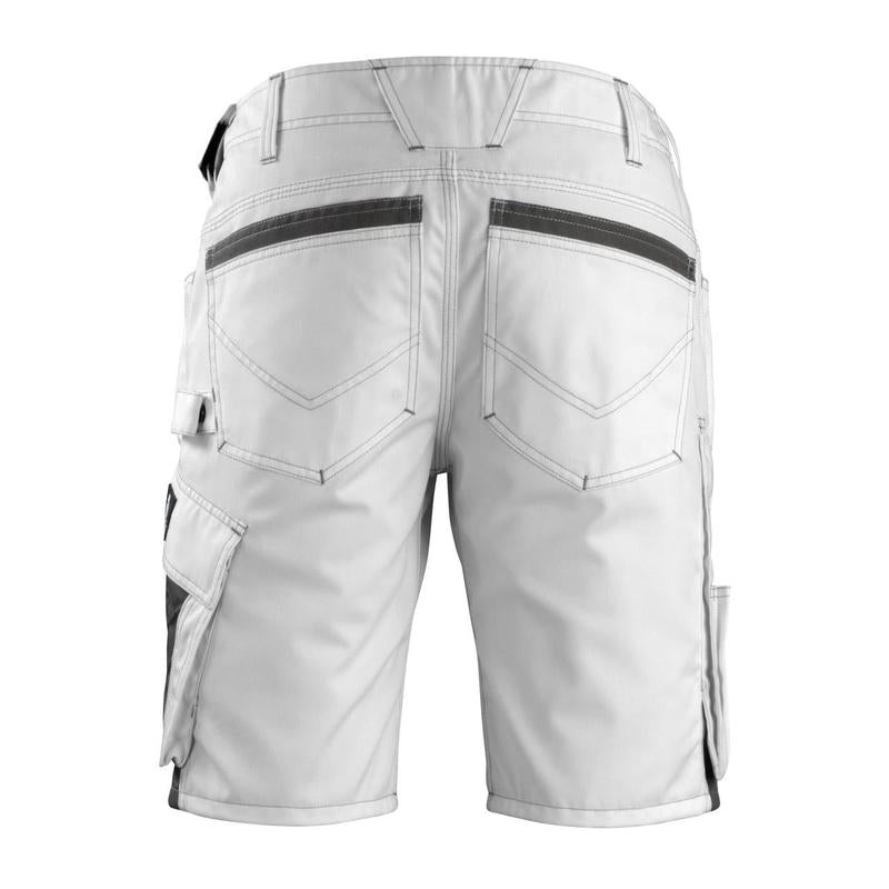 MASCOT® Stuttgart shorts, vit/mörk antracit