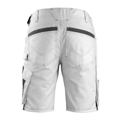 MASCOT® Stuttgart shorts, vit/mörk antracit