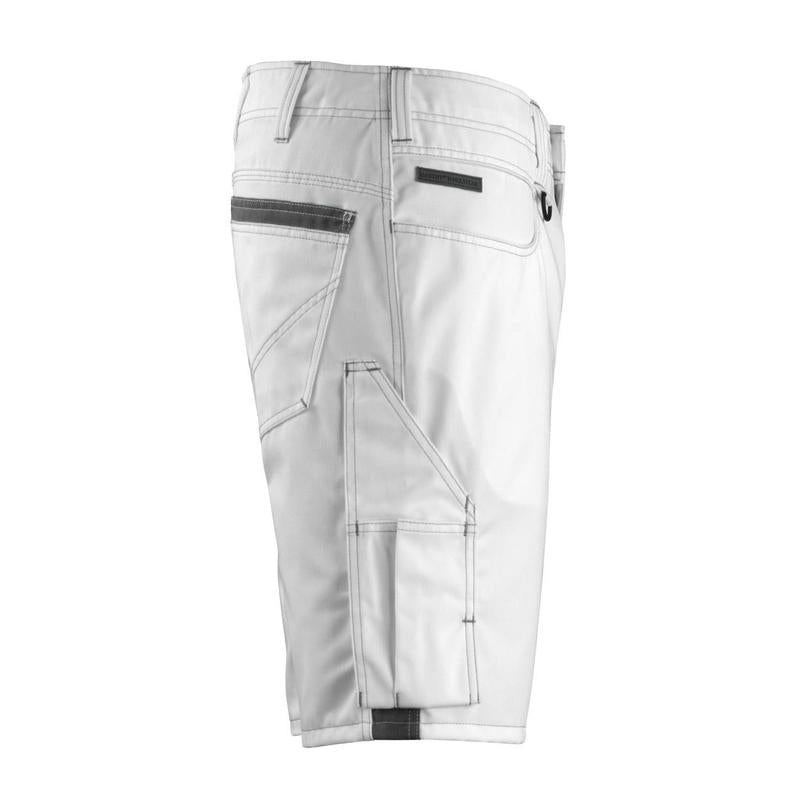 MASCOT® Stuttgart shorts, vit/mörk antracit