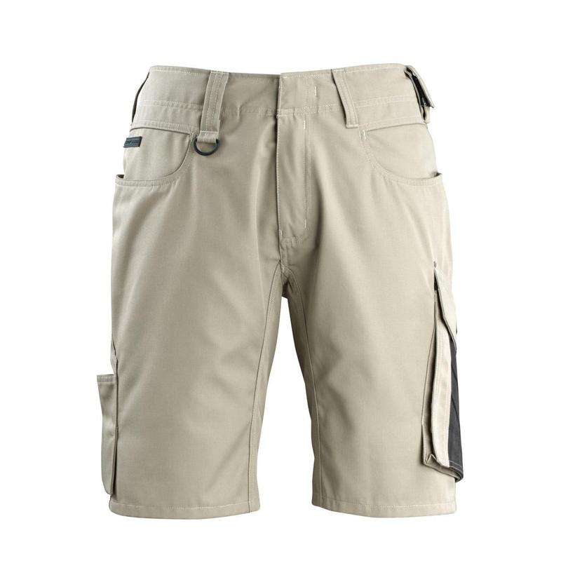 MASCOT® Stuttgart shorts, ljus khaki/svart