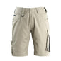 MASCOT® Stuttgart shorts, ljus khaki/svart