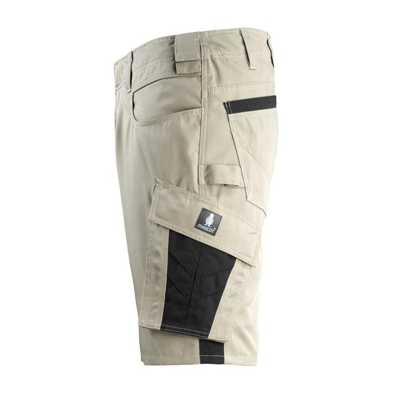 MASCOT® Stuttgart shorts, ljus khaki/svart
