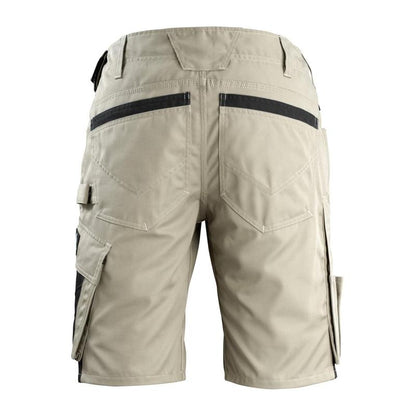 MASCOT® Stuttgart shorts, ljus khaki/svart