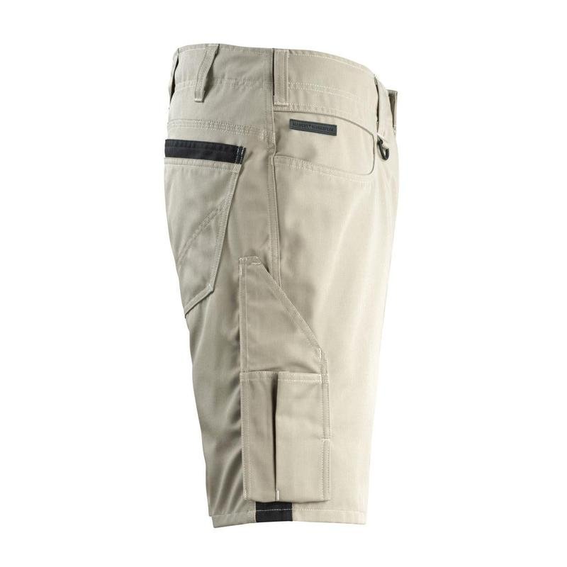 MASCOT® Stuttgart shorts, ljus khaki/svart