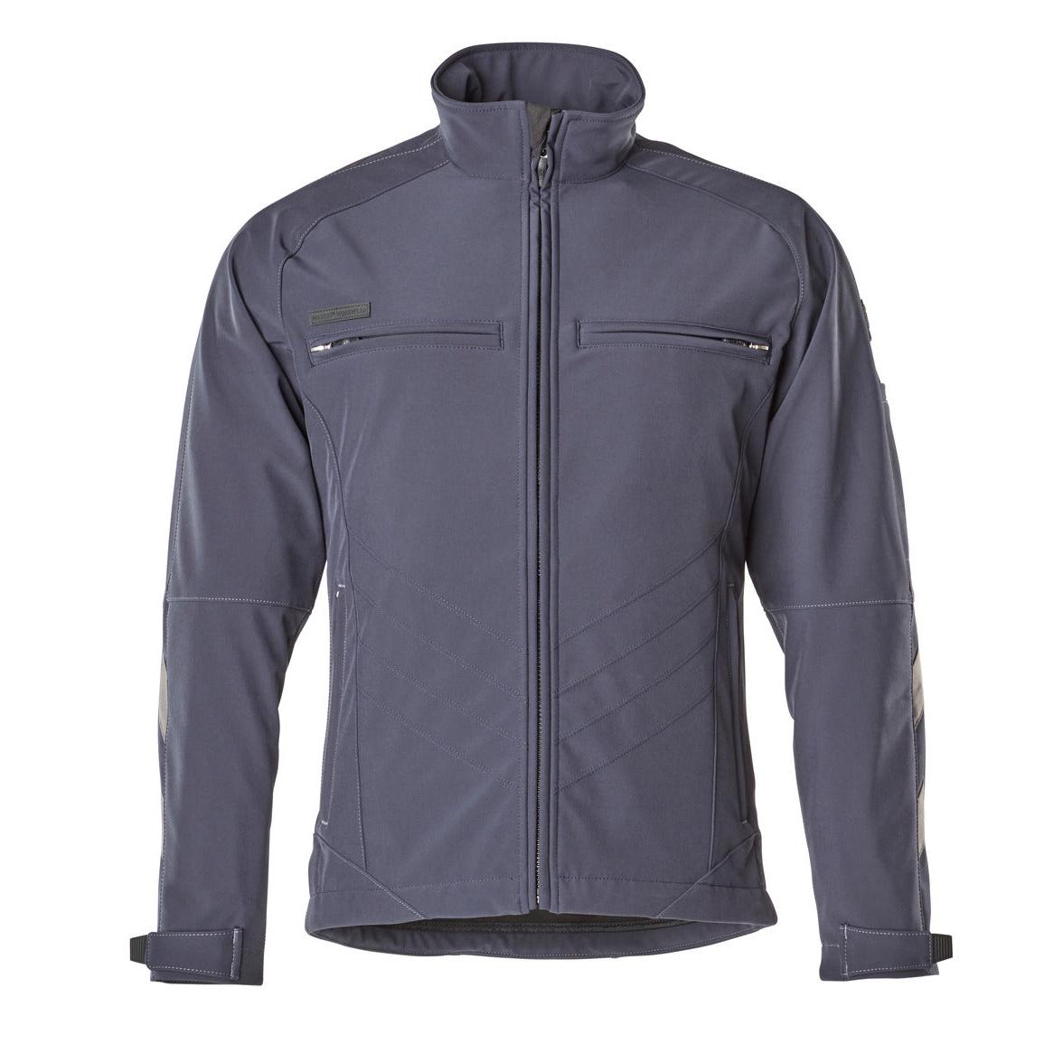 MASCOT® Dresden Soft Shell Jacka, svart-blå