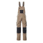 MASCOT® Augsburg byxbyxor, ljus khaki/svart