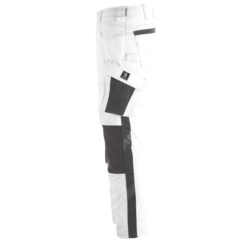 MASCOT® Erlangen byxa, vit/mörk antracit