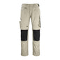 MASCOT® Erlangen byxa, ljus khaki/svart