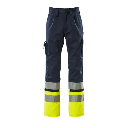 MASCOT® Patos byxor, marin/hi-vis gul