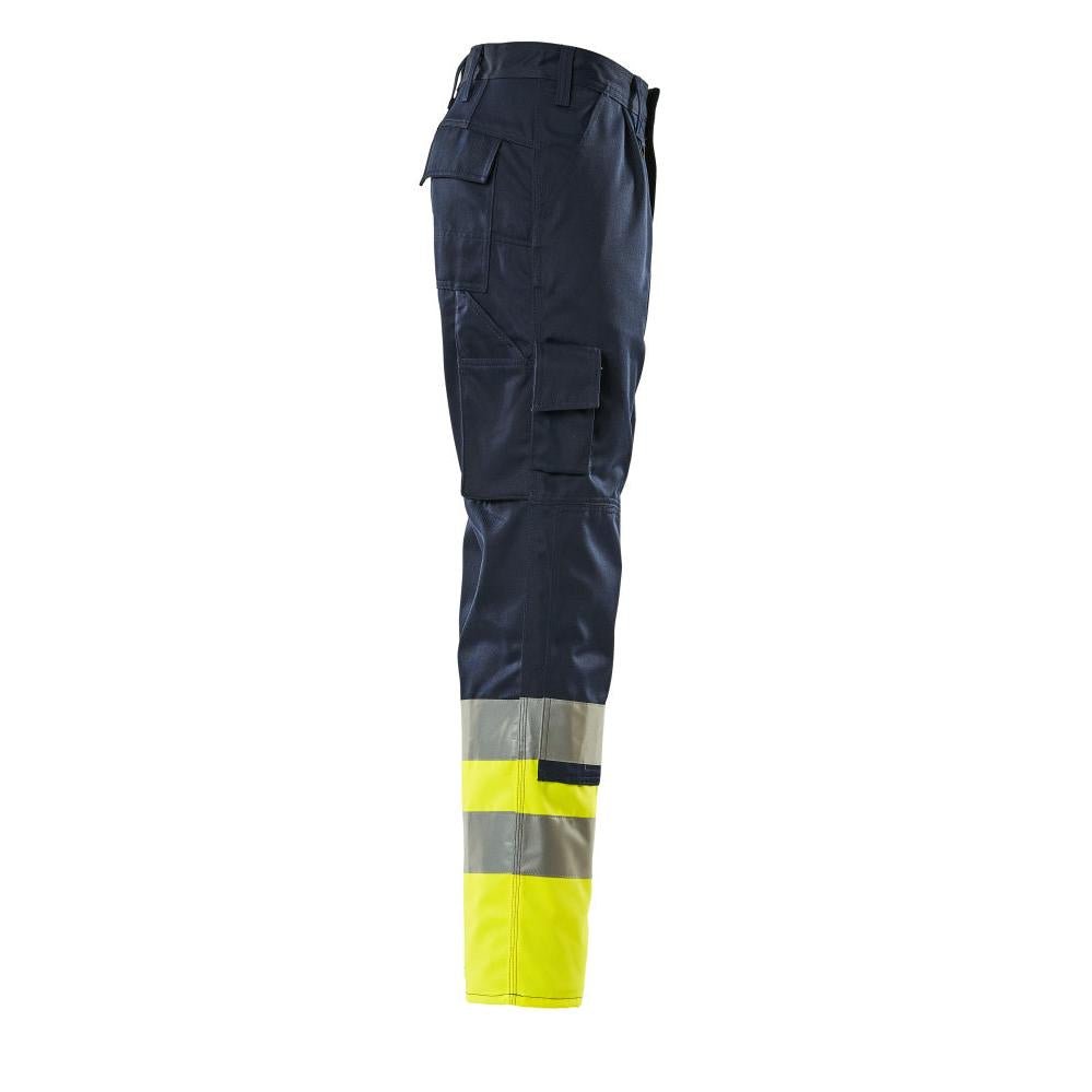 MASCOT® Patos byxor, marin/hi-vis gul