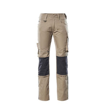 MASCOT® Mannheim byxa, ljus khaki/svart