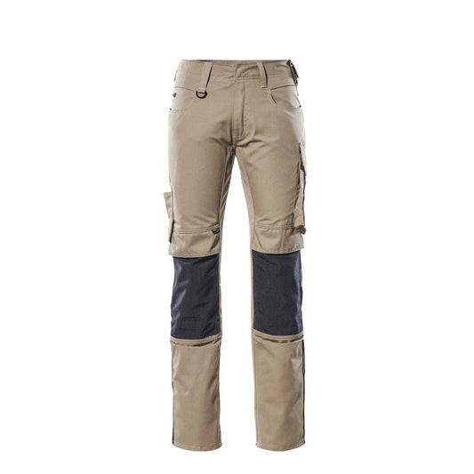 MASCOT® Mannheim byxa, ljus khaki/svart