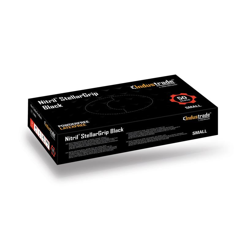 Nitril StellarGrip svart (50 st.)