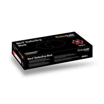 Nitril StellarGrip svart (50 st.)