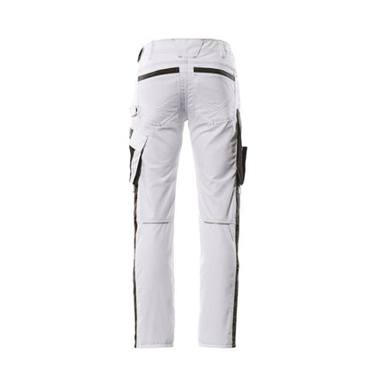 MASCOT® Lemberg byxa, vit/mörk antracit