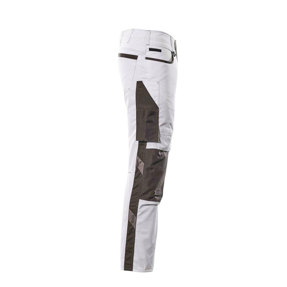 MASCOT® Lemberg byxa, vit/mörk antracit