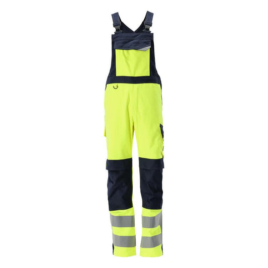 MASCOT® Davos Multisafe byxbyxor, hi-vis gul/svart-blå