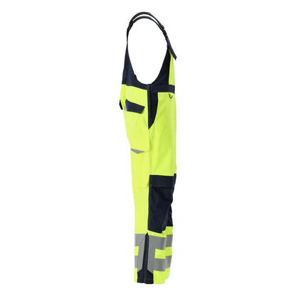 MASCOT® Davos Multisafe byxbyxor, hi-vis gul/svart-blå