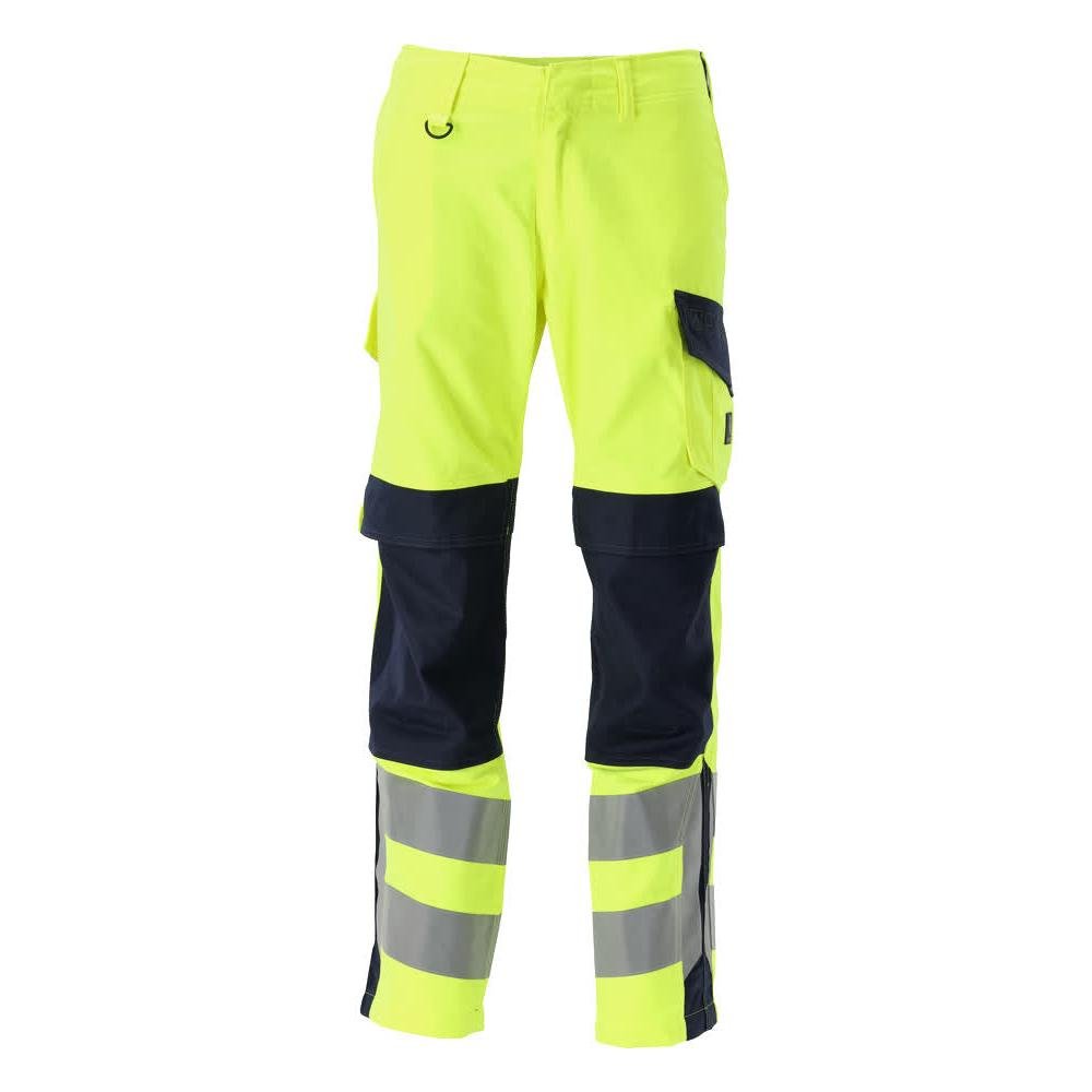 MASCOT® Arbon byxa Multisafe, hi-vis gul/svart-blå