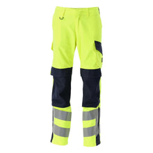 MASCOT® Arbon byxa Multisafe, hi-vis gul/svart-blå