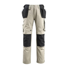 MASCOT® Bremen hantverksbyxa, ljus khaki/svart