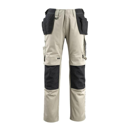 MASCOT® Bremen hantverksbyxa, ljus khaki/svart