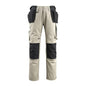 MASCOT® Bremen hantverksbyxa, ljus khaki/svart