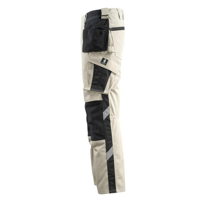 MASCOT® Bremen hantverksbyxa, ljus khaki/svart